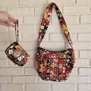 Vtg Vera Bradley Purse + Wallet Clare Bittersweet
